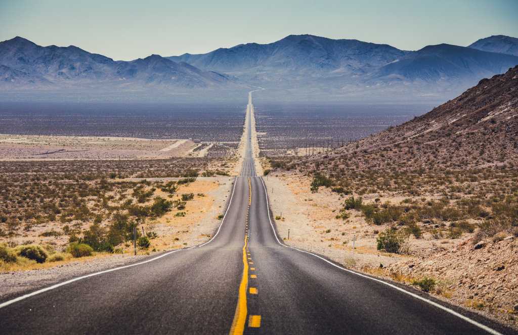 Horizon, road, long view