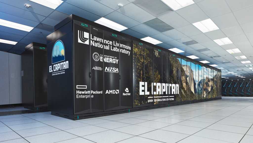 El Capitan LLNL supercomputer